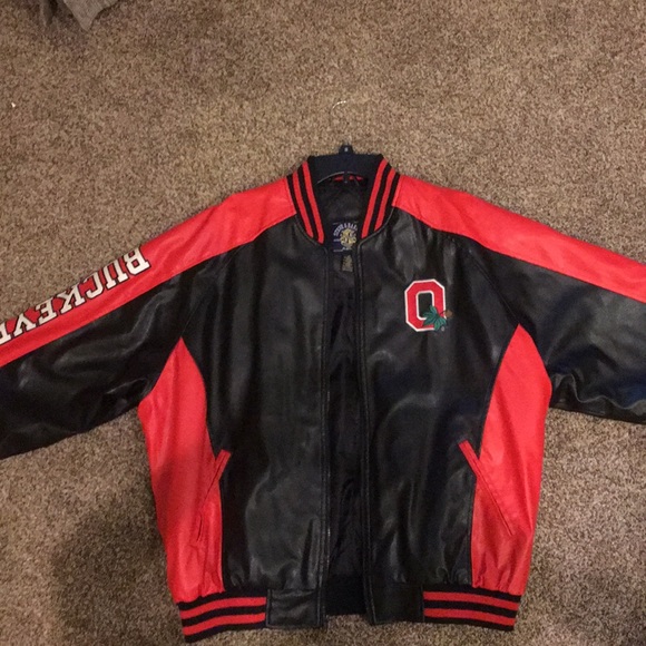Ohio State faux leather jacket - Picture 1 of 1